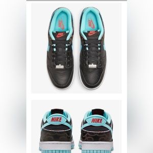 Nike Dunk Low “Barber Shop” sneaker youth size 6